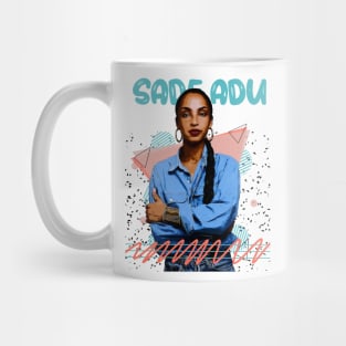 Retro Vintage Sade Adu Fan Art Design Mug